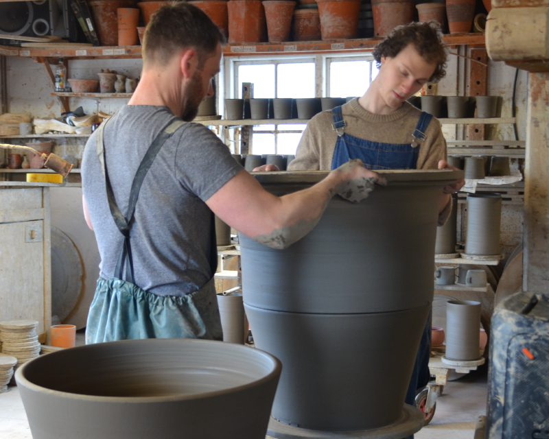 Why do we make flowerpots? Whichford Pottery